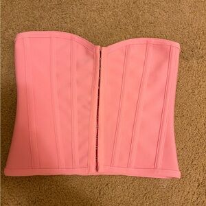 PrettyLittleThing Blush Pink Corset Top